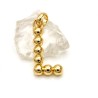 Approx 14.4x33.3mm Letter Gold Plated Pendant Special Gift Jewelry For Women